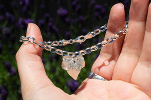 Ivy Leaf Charm Bracelet - Sterling Silver