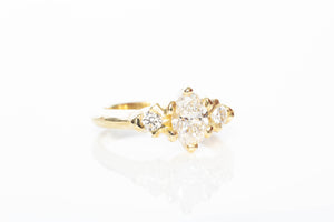 Helios Ring - 18ct Yellow Gold with Lab-Grown Diamonds