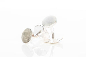 Ramarama Leaf Cufflinks - Sterling Silver