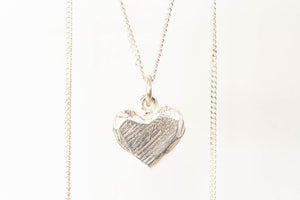 Heart Pendant - Sterling Silver