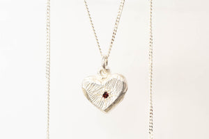 Heart Pendant - Sterling Silver