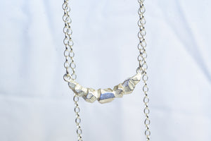 Boulder Necklace - Sterling Silver