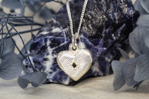 Heart Pendant - Sterling Silver