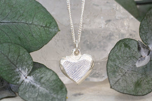 Heart Pendant - Sterling Silver