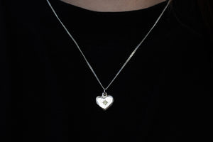 Heart Pendant - Sterling Silver