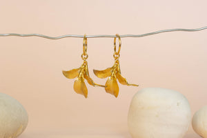 Waimea Hoop Earrings - Gold Plated