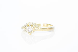 Cybele Ring - 14ct Yellow Gold with Lab Diamond