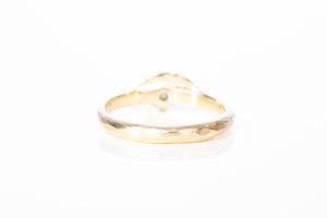 Cybele Ring - 14ct Yellow Gold with Lab Diamond