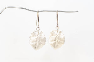 Autumn Leaf Earrings - Sterling Silver