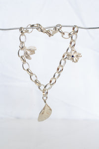 Charm Bracelet - Native Botanical - Sterling Silver