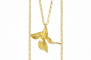 Waimea Leaf Pendant - Gold Plated