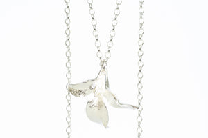 Waimea Leaf Pendant - Sterling Silver