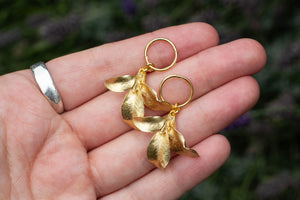 Waimea Hoop Earrings - Gold Plated