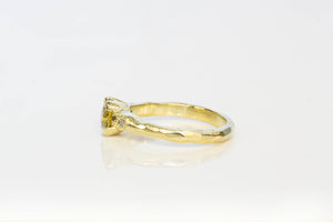 Mira Ring - 14ct Yellow Gold with Yellow Sapphire
