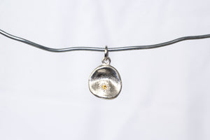 Water Drop Charm - Sterling Silver