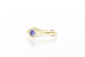 Cybele Ring - 14ct Yellow Gold with Ceylon Sapphire