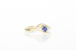 Cybele Ring - 14ct Yellow Gold with Ceylon Sapphire