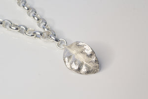 Ramarama Leaf Charm Bracelet - Sterling Silver