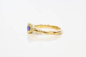 Mira Ring - 18ct Yellow Gold with Ceylon Sapphire and Diamonds