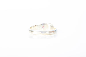 Daphne Ring - Sterling Silver with Garnet