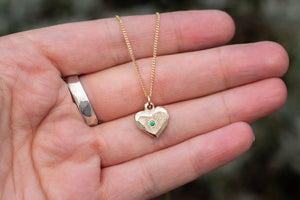 Heart Pendant - Yellow Gold
