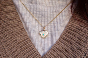 Heart Pendant - Yellow Gold