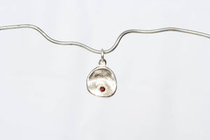 Water Drop Charm - Sterling Silver