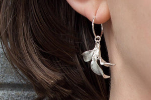 Waimea Hoop Earrings - Sterling Silver