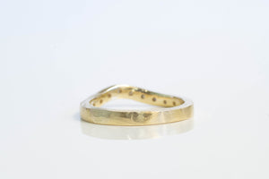 Eternity Band with Diamonds - Fitted - Yellow Gold