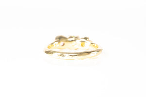 Hecate Ring - 9ct Yellow Gold with Peridot, Citrine and Tourmaline