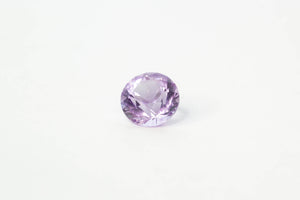 8mm 1.42 carat Round-Cut Purple Amethyst