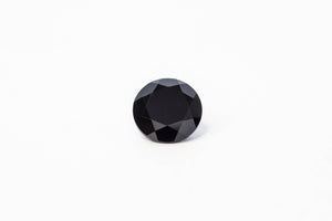 8mm 2.38 carat Round-Cut Black Spinel