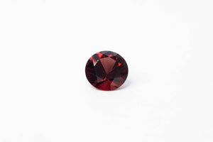8mm 2.08 carat Round-Cut Red Garnet
