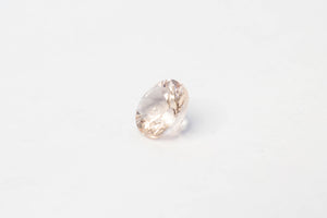 7mm 1.26 carat Round-Cut Pink Morganite