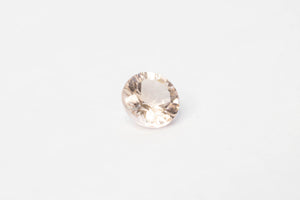 7mm 1.26 carat Round-Cut Pink Morganite