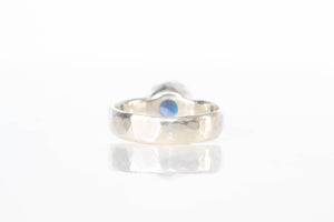 Eluo Ring - Sterling Silver with London Blue Topaz