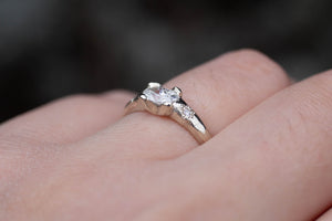 Argus Ring - 9ct White Gold with Lab-Grown Diamonds