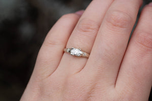 Argus Ring - 9ct White Gold with Lab-Grown Diamonds