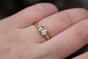 Argus Ring - 9ct Yellow Gold with Lab-Grown Diamonds