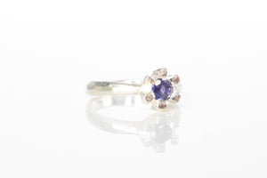 Sol Ring - Sterling Silver with Iolite