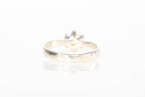 Sol Ring - Sterling Silver with Peridot