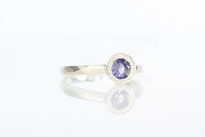 Pelagus Ring - Sterling Silver with Iolite