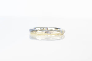 Narrow Terra Band with Gems