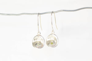 Water Drop Earrings - Sterling Silver