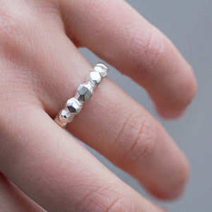 Boulder Ring - Sterling Silver