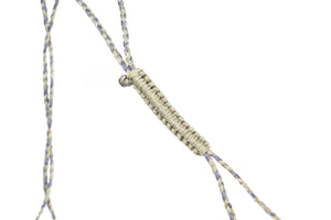 Waimea Leaf Pendant on Braided Cord - Triple
