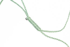 Waimea Leaf Pendant on Braided Cord - Single