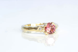Mira Ring - 14ct Yellow Gold with Pink Tourmaline
