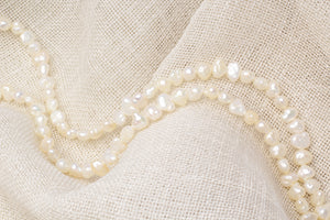 Baroque Pearl Necklace - 4-5mm - White