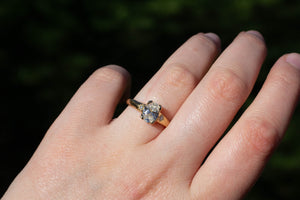 Eos Ring - 18ct Yellow Gold with 1.1ct Lab-Grown Diamond